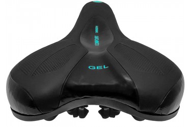 Selim MTB Anatômico Gel Preto/Azul - Elleven 2