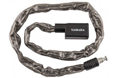 Cadeado Chave com Corrente 800mm Preto - Yamada 2