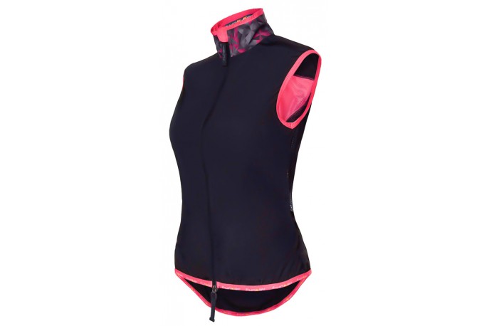 Colete feminino Marcelina Preto/Pink - Funkier