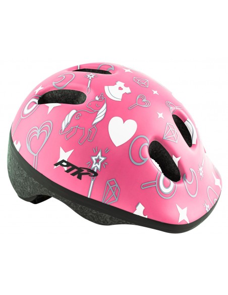 Capacete Ciclista Infantil Baby Unicórnio com regulagem - PTK