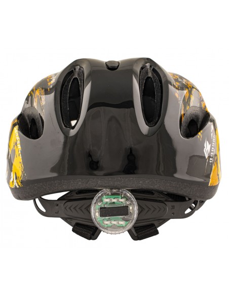 Capacete Ciclista Infantil com LED MTB KIDS New Preto - TSW