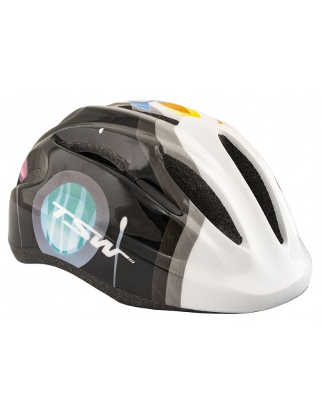 Capacete Ciclista Infantil com LED MTB KIDS New Branco - TSW