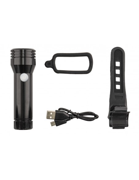 Farol Recarregável USB 1000 lm 4 Funções - Absolute