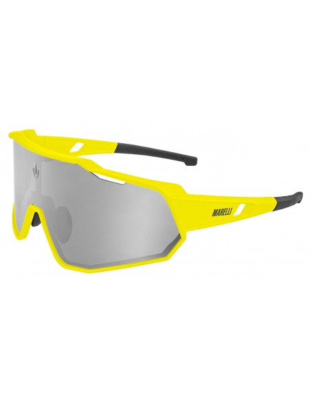 Óculos de ciclismo Veloce 3 lentes amarelo - Marelli