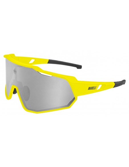 Óculos de ciclismo Veloce 3 lentes amarelo - Marelli