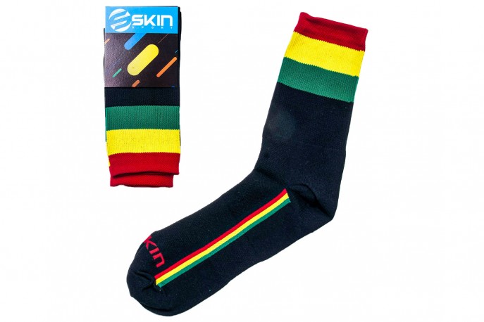 Meias para ciclistas SS Rasta - Skin Sport