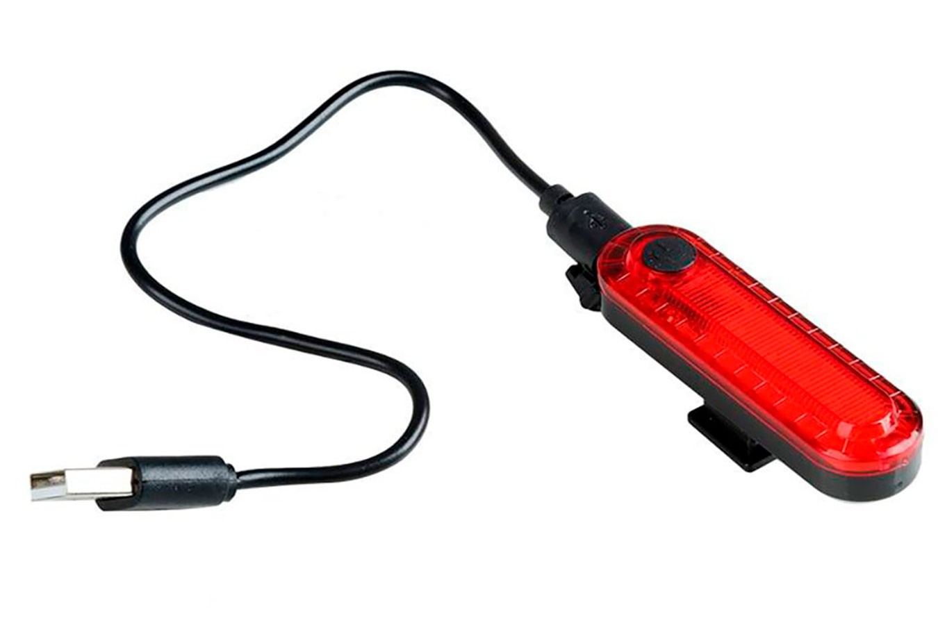 Vista Light Traseiro recarregável USB 10 lúmens vermelho - X-plore