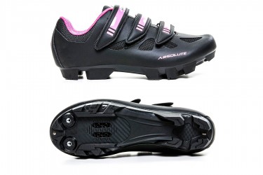 Sapatilha Speed Feminina Mia Preto/Rosa - Absolute