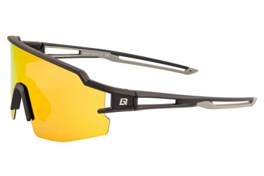 Óculos para ciclistas com lente polarizada Preto/Cinza - Rockbros
