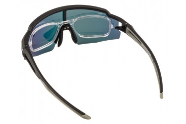 Óculos para ciclistas com lente polarizada Preto/Cinza - Rockbros 2