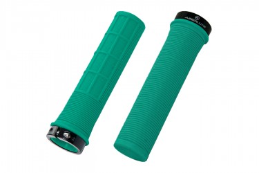 Manopla MTB 130 mm LG1 Borracha com Trava - Absolute 2