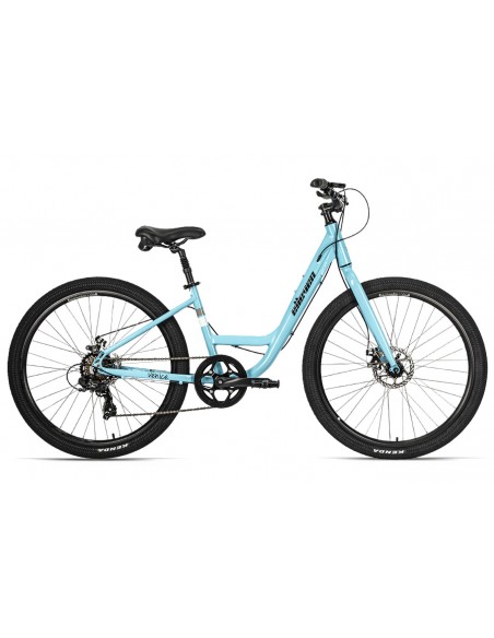 Bicicleta 27,5 Urbana Feminina Azul 7 velocidades Disco Mecânico Venice - Elleven