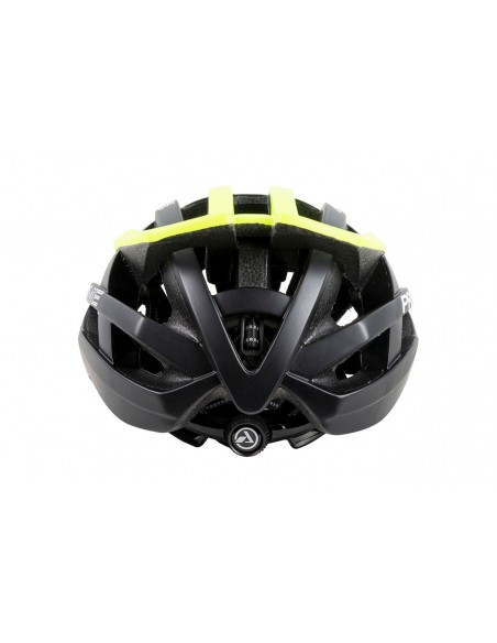 Capacete Ciclista Prime Preto com amarelo - Absolute