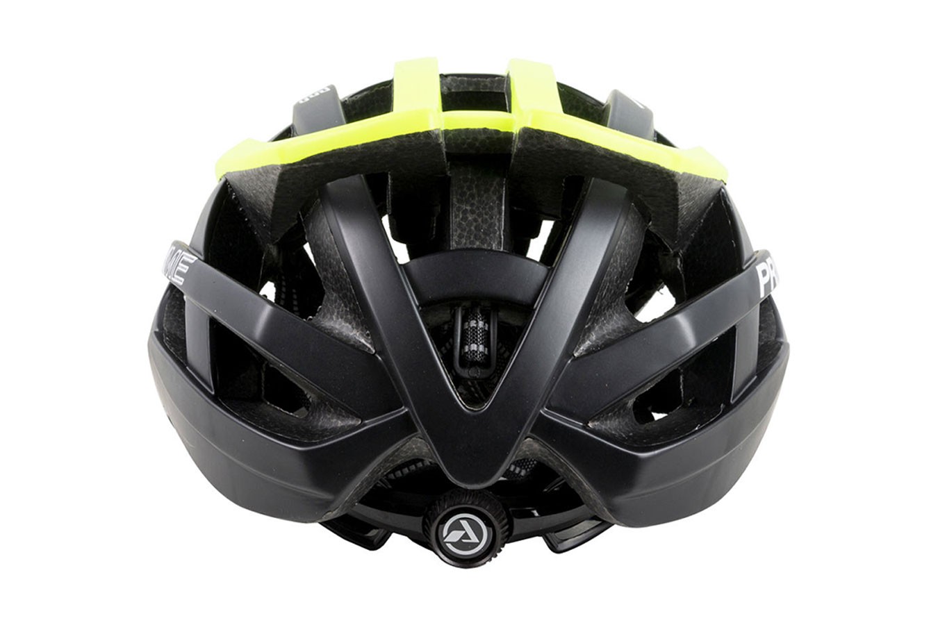 Capacete Ciclista Prime Preto com amarelo - Absolute