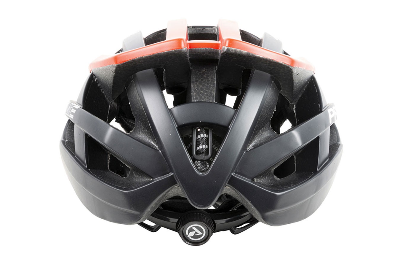 Capacete Ciclista Prime Preto com vermelho - Absolute