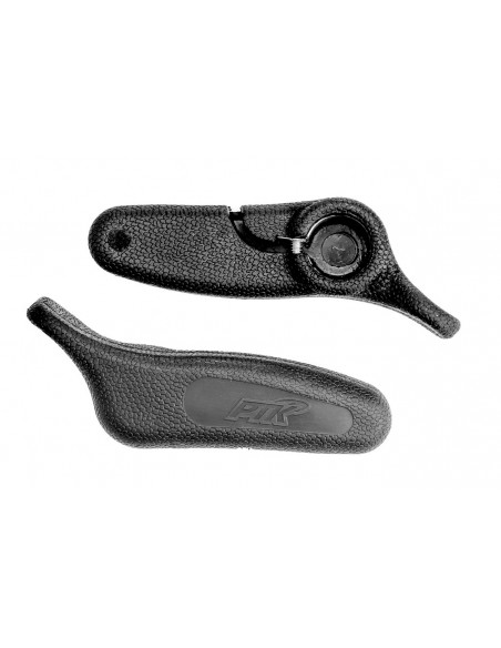 Bar End Ergonômico Preto Emborrachado - PTK