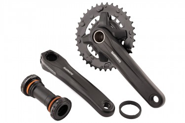 Pedivela 22/36 2x9v FC-MT210-2 175mm com centro integrado Shimano 2