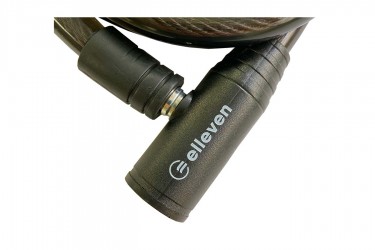Cadeado para bike com Chave 12x1000mm revestido - Elleven 2