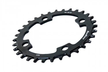 Engrenagem 32 dentes em alumínio BCD 96 mm 1 x 10/11v - Sunrace 2