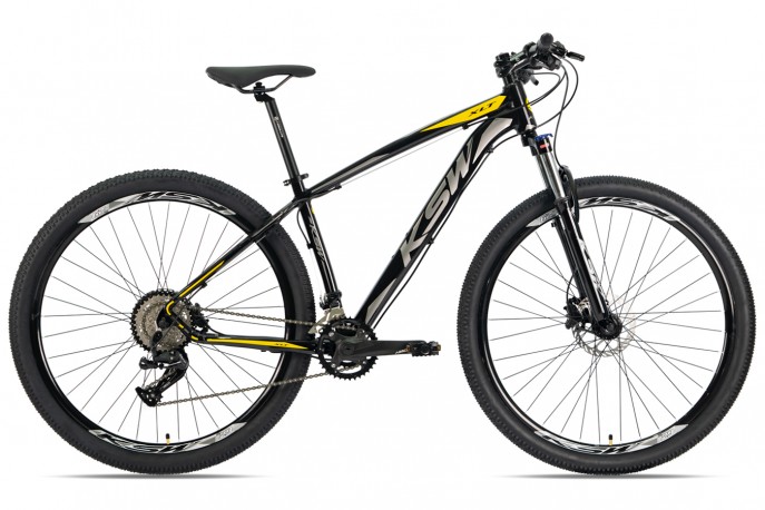 Bicicleta 29 MTB 18v Grupo Absolute Disco Hidráulico - KSW