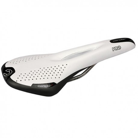 Selim MTB Condor com cavidade Branco Shimano PRO 