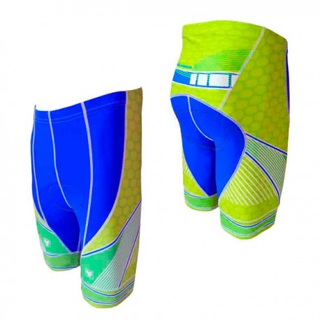 Bermuda ciclista Grid Free Force verde