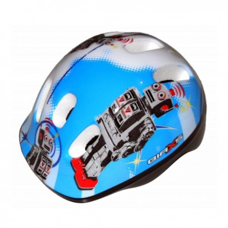 capacete ciclista infantil robô Biaxs