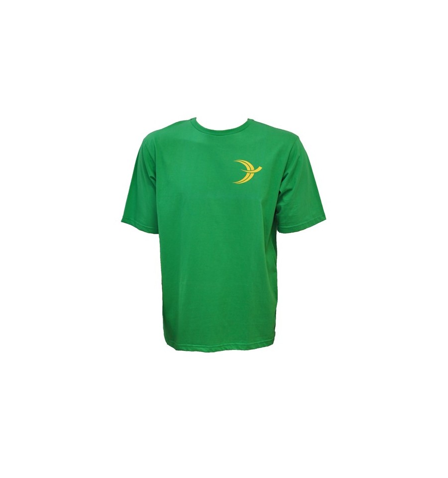 Camiseta 1/2 malha verde 3T