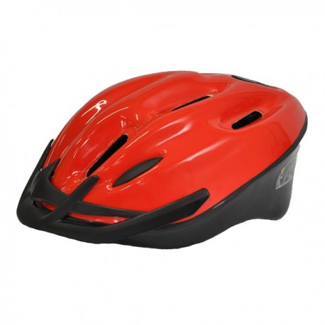 Capacete ciclista adulto vermelho Tornado protek