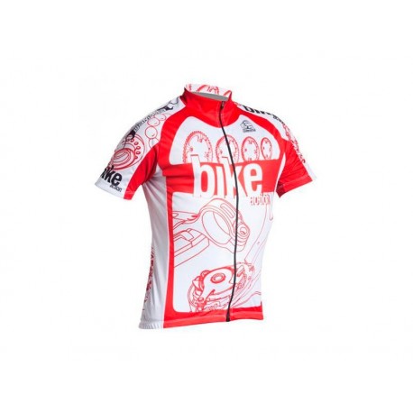 Camisa ciclista PLAIN Damatta Bike action