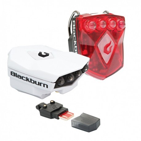 Kit Farol + Vista Light Flea 2.0 USB - Blackburn