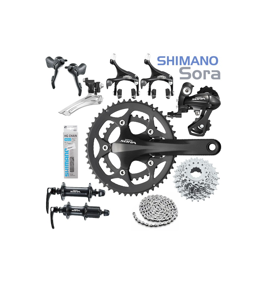 Grupo Sora com Cubos 2014 - Shimano