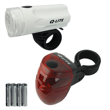 Kit Farol + Vista Light QL-261 + QL-262 com 3 LEDs - Q-Lite