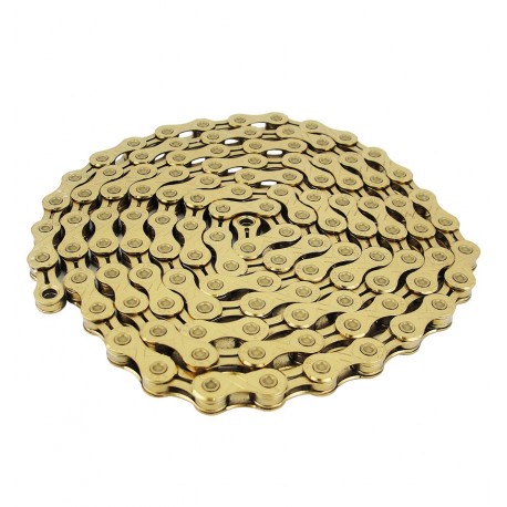 Corrente Bicicleta 112x1/2x11/128 5,88mm x10L Gold - KMC