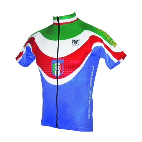 Camisa Ciclista Itália - Free Force