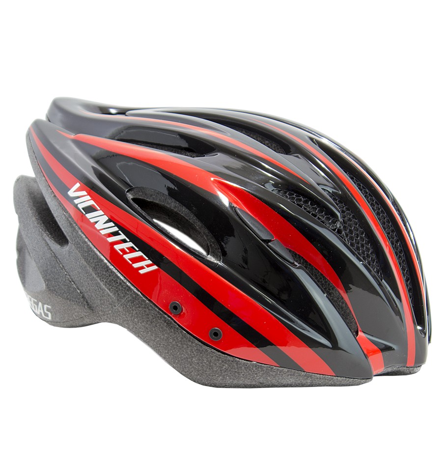 Capacete Ciclista Regas com LED - V-Tec