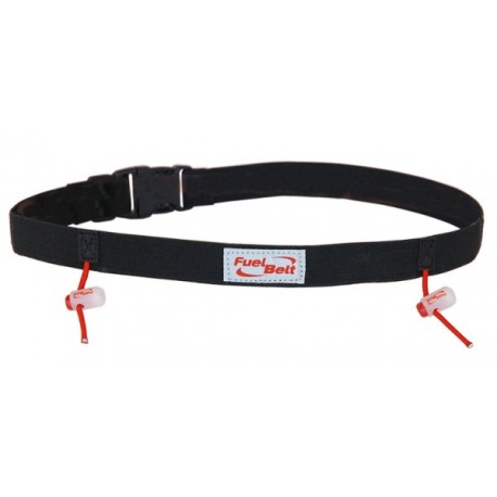 RACE NUMBER BELT REFLECTIVE TAM. ÚNICO PRETO COM REFLETIVO