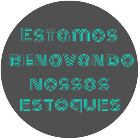 Estamos renovando nossos estoques