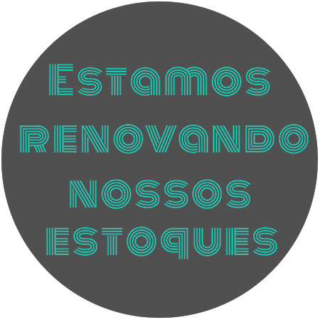 Estamos renovando nossos estoques